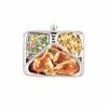 One Hundred 80 Degrees Glass TV Dinner Ornament 4.5"