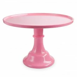 Cakewalk Pink Melamine Cake Stand