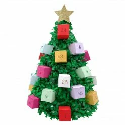 TOPS Malibu Merry Advent Calendar Christmas Tree Piñata