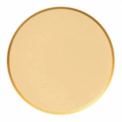 Oh Happy Day Gold Large Paper Plates 9" Party