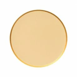 Oh Happy Day Gold Paper Plates 7"