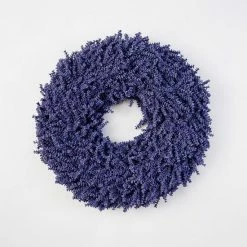 ONE HUNDRED 80 DEGREES Lavender Wreath 34"
