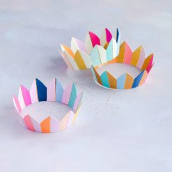 Christmas Glitterville Studios Rainbow Wand & Rainbow Crown