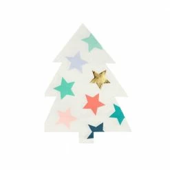Meri Meri Party Star Patterned Christmas Tree Napkins