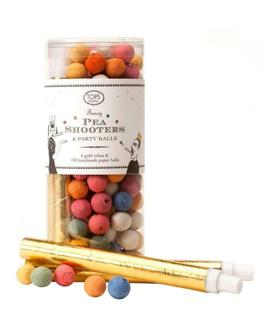 TOPS Malibu Fancy Pea Shooters (6-pack) Party 3 TOPS Malibu Fancy Pea Shooters (6-pack) Party