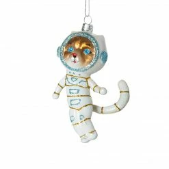 Cody Foster & Co. Astronaut Kitty Ornament 4.5" Christmas 5 Cody Foster & Co. Astronaut Kitty Ornament 4.5