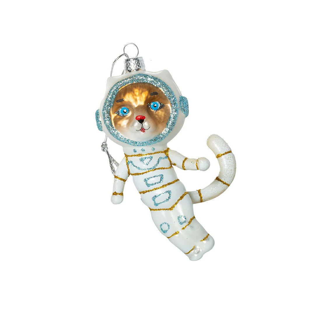 Cody Foster & Co. Astronaut Kitty Ornament 4.5" Christmas 3 Cody Foster & Co. Astronaut Kitty Ornament 4.5" Christmas