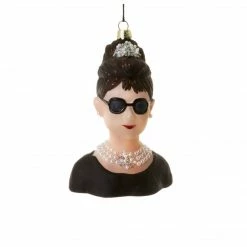 Cody Foster & Co. PREORDER: Audrey Hepburn Ornament 5.25"