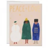 Red Cap Cards Xmas Friends Boxed Christmas Card Set