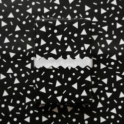 BASH Party Goods Black & White Confetti Gift Wrap