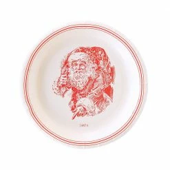 My Mind’s Eye Believe Collection Red Vignette Plate Set 7