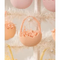 Bethany Lowe Pastel Cracked Egg Ornament Set (Set Of 6) Ornaments