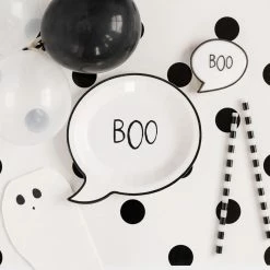 My Mind’s Eye Happy Haunting Halloween Boo Plate 7" Party