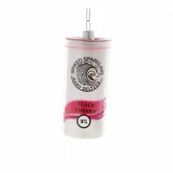 Cody Foster & Co. Black Cherry Spiked Sparkling Seltzer Ornament 4"