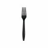 Cutlery Black Plastic Forks 24ct