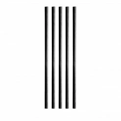 Party Black Paper Straws (100ct)