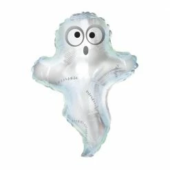 Burton + BURTON Party Boo Ghost With Stitches Halloween Foil Balloon 23"