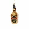 Cody Foster & Co. Bottle Of Whiskey Ornament 4.25" Christmas
