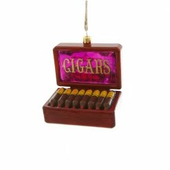 Cody Foster & Co. Box Of Cigars Ornament 3.5"