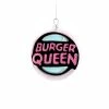 Cody Foster & Co. Burger Queen Ornament 3.5" Christmas