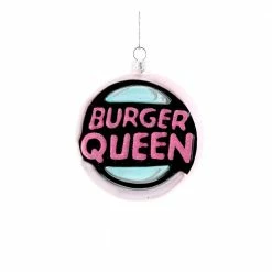 Cody Foster & Co. Burger Queen Ornament 3.5" Christmas