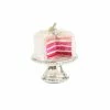 Cody Foster & Co. Christmas Cake Stand Ornament 3"