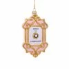 Cody Foster & Co. PREORDER: Champagne Button Ornament 5" Christmas