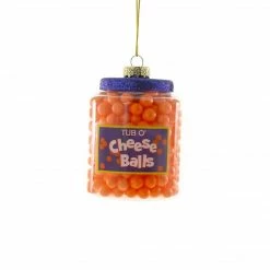 Cody Foster & Co. PREORDER: Cheese Balls Ornament 3.5"