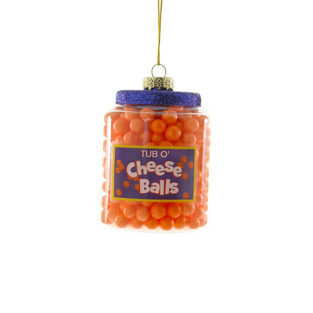 Cody Foster & Co. PREORDER: Cheese Balls Ornament 3.5" 3 Cody Foster & Co. PREORDER: Cheese Balls Ornament 3.5"