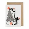Petra Boase Ltd Cards + Gift Wrap Christmas Tree Decorating Card