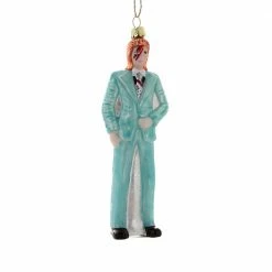Cody Foster & Co. Christmas David Bowie Ornament 6.25"