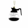 Cody Foster & Co. Christmas Diner Coffee Pot Ornament 3.25"