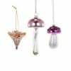 Cody Foster & Co. PREORDER: Enchanted Toadstools Ornaments (Set Of 3)