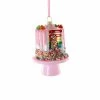 Cody Foster & Co. Explosion Confetti Cake Ornament 4.25" Christmas