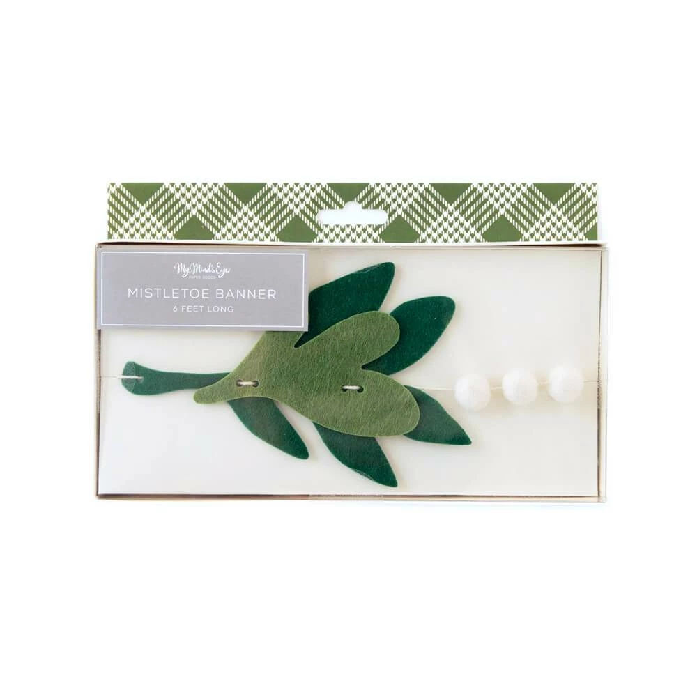 My Mind’s Eye Felt Mistletoe Banner 4 My Mind’s Eye Felt Mistletoe Banner