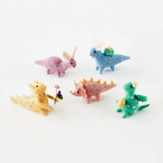 One Hundred 80 Degrees Felted Dinos 2 One Hundred 80 Degrees Felted Dinos