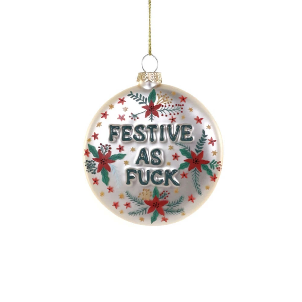 Cody Foster & Co. PREORDER: Festive AF Ornament 3.75" 3 Cody Foster & Co. PREORDER: Festive AF Ornament 3.75"