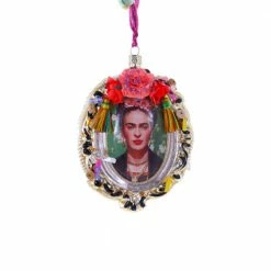 Cody Foster & Co. Frida Frame Ornament 4.5"
