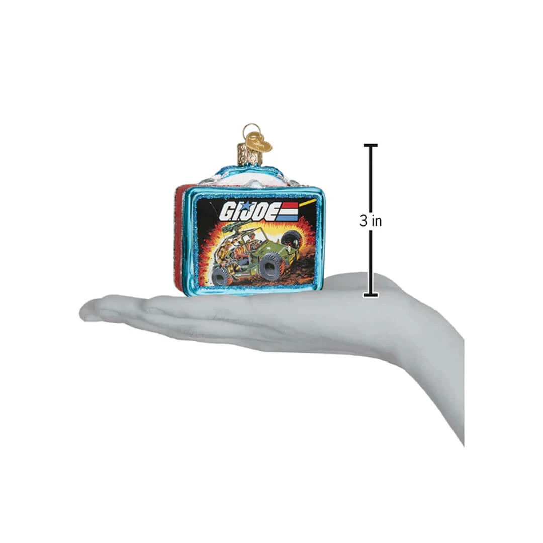 Old World Christmas PREORDER: G.I. Joe Lunchbox Ornament 6 Old World Christmas PREORDER: G.I. Joe Lunchbox Ornament