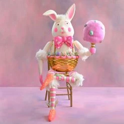 Bubblegum-market.myshopify.com PREORDER: Glitterville Studios Pinky Cotton Tail Bunny Easter Display 68"