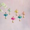 Glitterville Studios Mushroom Ornament 4" Christmas