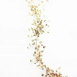 Cody Foster & Co. Christmas Gold Jingle Holiday Garland 6'