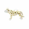 Cody Foster & Co. Gold Spotted Cheetah Ornament 4.25" Christmas 1 Cody Foster & Co. Gold Spotted Cheetah Ornament 4.25" Christmas