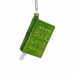 Cody Foster & Co. PREORDER: Book Worm Ornament, 5"
