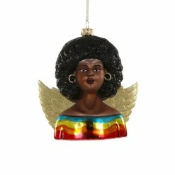 Cody Foster & Co. PREORDER: Groovy Angel Ornament 5.25" Christmas