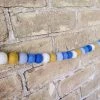The Whimsical Woolies Hanukkah Felt Ball Garland