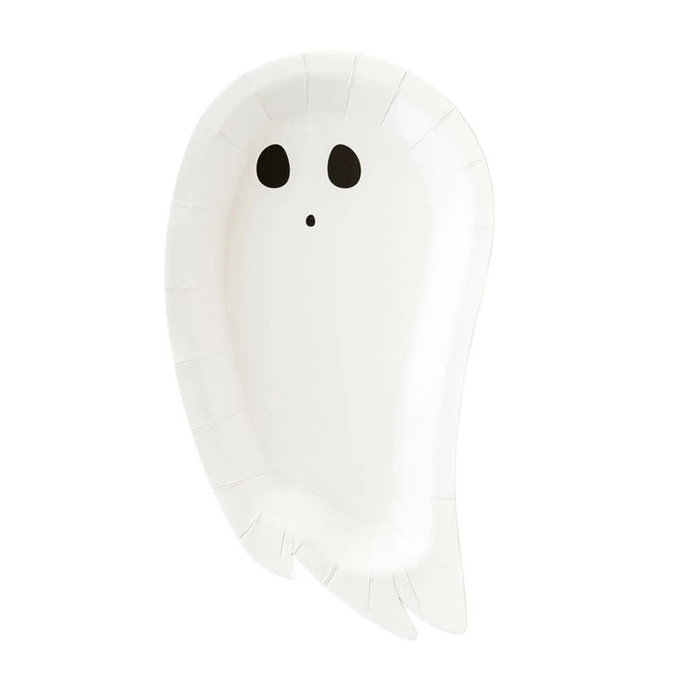 My Mind’s Eye PREORDER: Happy Haunting Ghost Shaped Plates 9" 3 My Mind’s Eye PREORDER: Happy Haunting Ghost Shaped Plates 9"