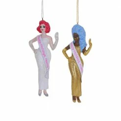 Cody Foster & Co. Happy Holidays Honey Drag Queen Ornament 6"