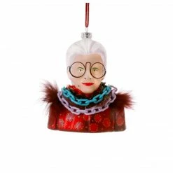 Cody Foster & Co. Iris Apfel Ornament 4" Christmas