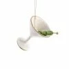 Cody Foster & Co. Jeweled Martini Ornament 5"